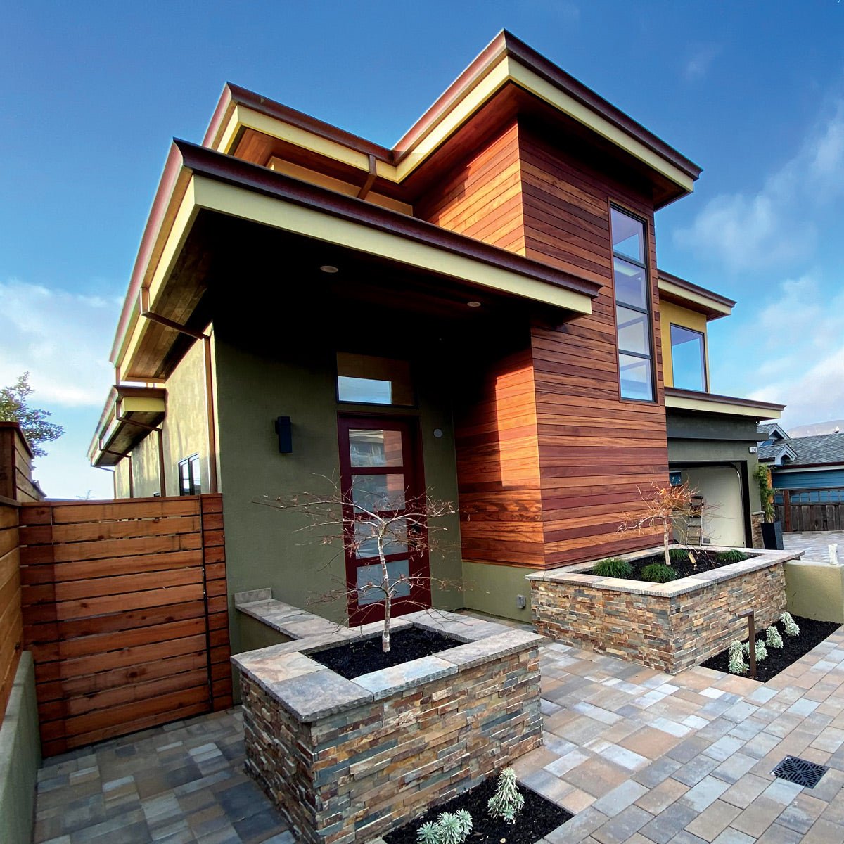 Operable Wood Rainscreen 5/4x6 Tigerwood Rainscreen Surface Kit - Advantage Lumber
