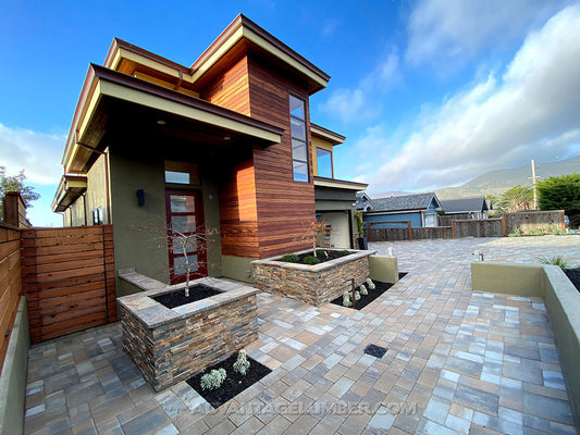 FSC® 5/4x6 Tigerwood Rainscreen