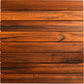 Tigerwood Deck Tiles 24 x 24 - Smooth
